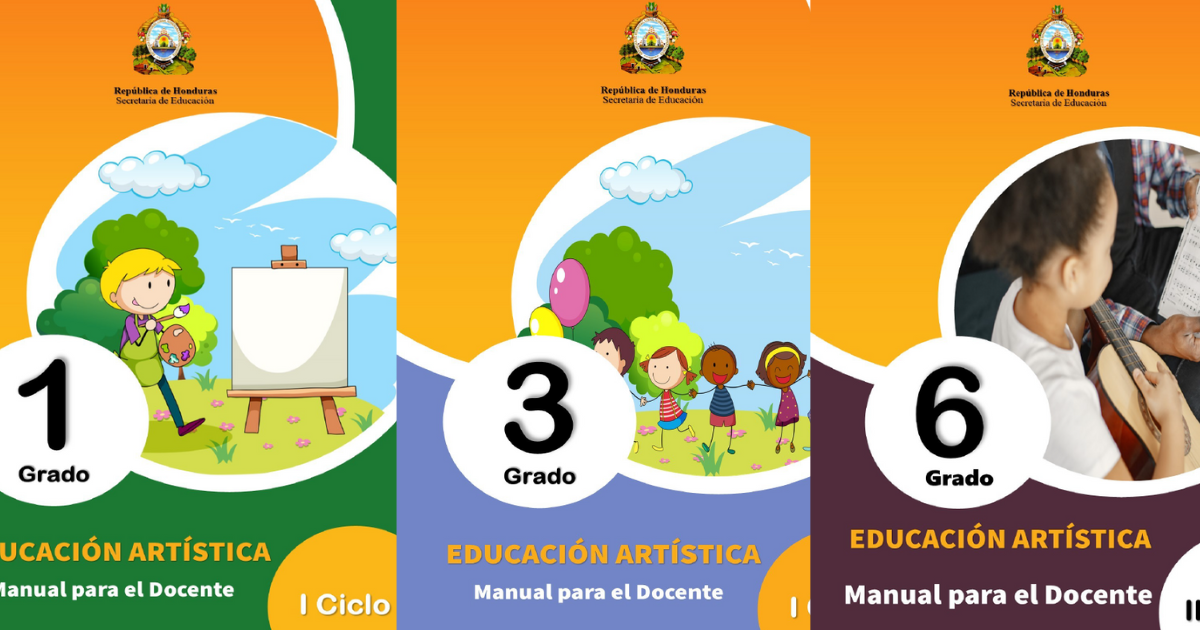 Manuales de Educación Artística de Primero a Sexto Grado